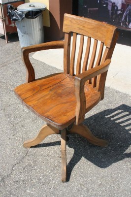 Sedia revolving rovere